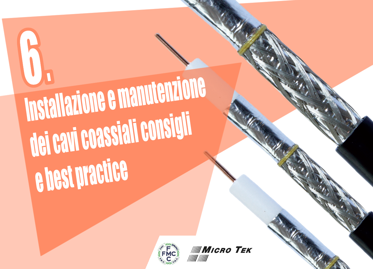 Installazione e manutenzione dei cavi coassiali