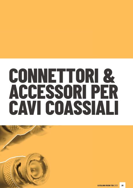 CONNETTORI E ACCESSORI